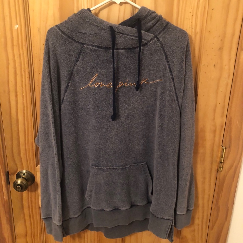 NWT-Blue Oversized Hoodie